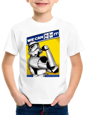 Produktbild von A.N.T. Pew Pew It Kinder T-Shirt imperium sturmtruppen