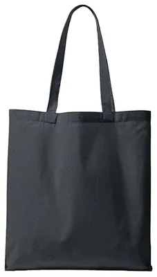 Image de Halink - Sac fourre-tout « London 01 », toile biologique, longues anses LT3774 (taille unique) (gris foncé)