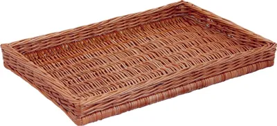 Produktbild von Regalkorb, Auslagekorb, Vollweide, braun, 60cm x 40cm x 6cm