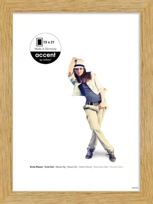 Obrázok produktu pre Nielsen Accent rám z masívneho dreva Scandic 15x21 cm dub