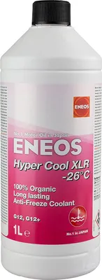 Produktbild von Eneos Hyper Cool XLR 1L - Kühlmittel Auto - Kühlflüssigkeit Rot - Kühlerfrostschutz