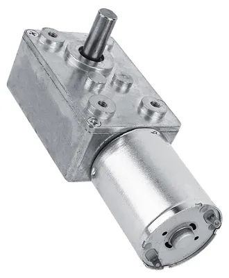 DC 12V Reduktionsmotor, umkehrbar, 5-62 U/min, vertikale Welle
