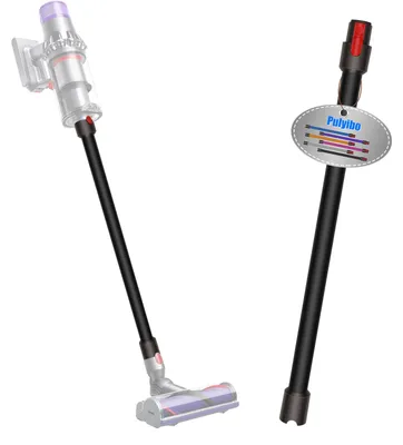 Verlängerungsrohr 73 cm, kompatibel mit Dyson V7–V15, schwarz