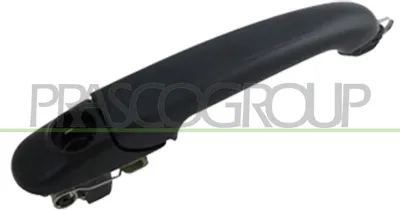 Produktbild von PRASCO VG0168011 Türgriff Vorne Links Vorne Rechts für VW Polo Schrägheck (6N1) Schwarz