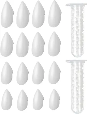 Productafbeelding van 8 paar vampiertanden - Halloween vampiertanden - Namaaktanden voor cosplay-kostuum - Maskerballen - 4 maten