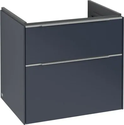 Image de Villeroy & Boch Subway 3.0 armoire sous lavabo, 2 tiroirs, 622x576x478mm, C57600VQ
