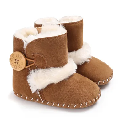 Produktbild von Baby Winterschuhe,mit Fleece Futter,Rutschfest W?rme Babyschuhe