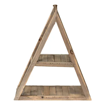 Zdjęcie produktu dla Półka ścienna Clayre & Eef 31x11x36 cm brązowe drewno