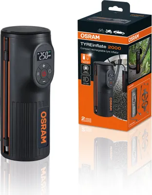 Image de OSRAM TYREinflate 2000, pompe à pneu rechargeable