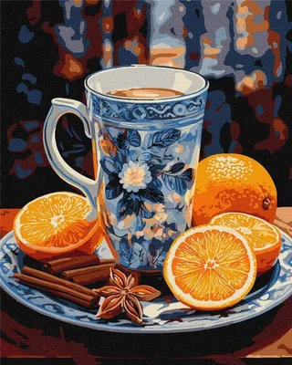 Produktbild von Malen nach Zahlen - Kaffee Harmonie 40x50cm
