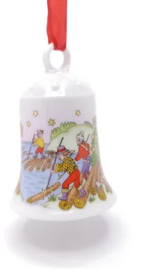 Produktbild von Hutschenreuther Porzellan Weihnachtsglocke Glocke 1998 ohne Originalverpackung