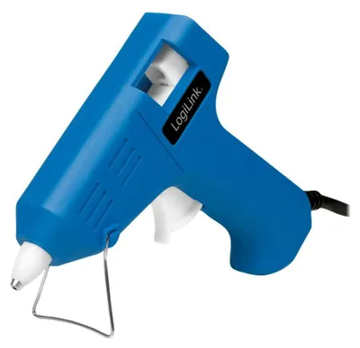 Produktbild von LogiLink Mini-Heißklebepistole 10W blau