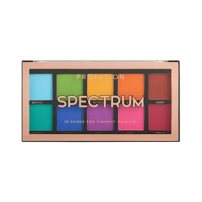 Zdjęcie produktu dla Profusion, Spectrum, Eyeshadow Palette, 10 Shades, 25 g