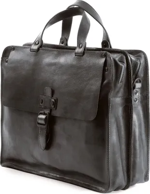 Zdjęcie produktu dla Skórzana torba biznesowa HAROLD'S Aberdeen Businessbag Twin Black czarna