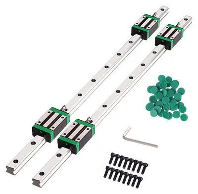 Lineare Führung HGR25 1000 mm, 2 Stk. + 4 Blöcke