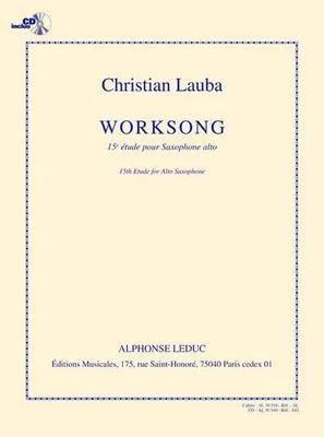 Zdjęcie produktu dla Worksong (+CD) na saksofon altowy