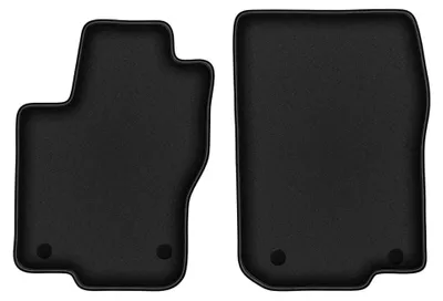 Immagine prodotto di Tappetini anteriori in moquette per Mercedes GLE W292 2015-2019 (SUV) – 2 pezzi, neri, su misura – Wielganizator DURBAN