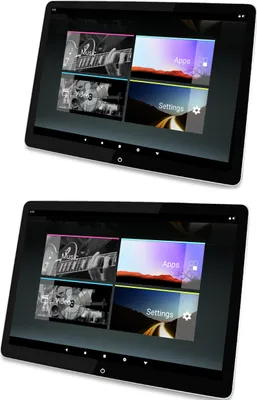Produktbild von Für Jaguar 1 Set 12" Touchscreen Android Kopfstützen Monitor 8GB+128GB WiFi+4G