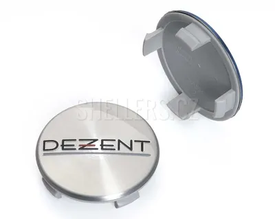 Obrázek produktu pro Středová krytka alu kola Ø 69/75mm Dezent ZT2310 plast, kovové víčko stříbrné, broušené
