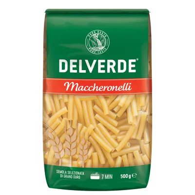 Produktbild von Delverde Maccheronelli kleine Nudeln aus Hartweizengrieß 500g