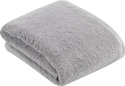 Produktbild von Vossen 118098 | Badetuch Vegan Life Badetuch, 100 x 150 cm - Farbe: Shadow - Größe: 100 x 150 cm