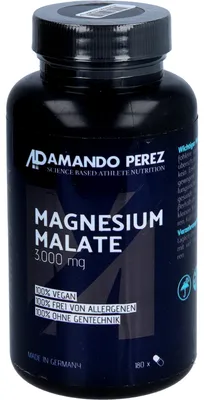 Produktbild von Magnesium Malate 3000 mg vegan, 180 St TAB