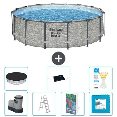 Immagine prodotto di Bestway Steel Pro MAX Rotonda - 488x122 cm - 8 pezzi S621