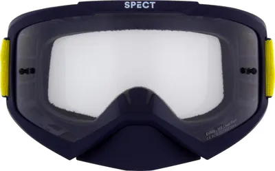 Image de Lunettes de motocross Red Bull Spect EVAN bleu avec lentille transparente