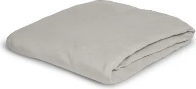 Produktbild von Irisette Kuschel-Jersey Betttuch Vesuv 0012  Farbe silber  150 x 250 cm