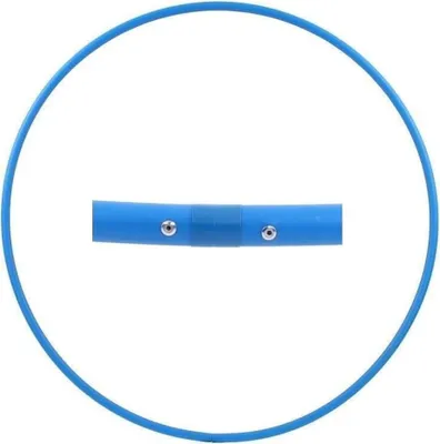 Produktbild von Hula Hoop Rohling, HDPE-20mm, BLAU, Durchmesser 60cm