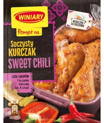Zdjęcie produktu dla WINIARY Pomysł na... Soczysty Kurczak Sweet Chili 41g