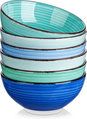 Produktbild von Famanu Suppenschalen Set 6-teilig - Blau