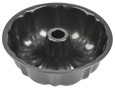 Image de Moule à gâteau rond - 24 cm - Acier - Revêtement antiadhésif - Moule à cake