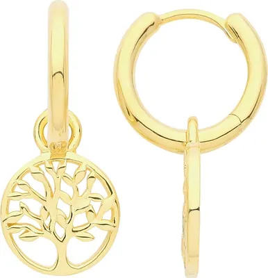 Productafbeelding van Oorbellen voor dames, zilver 925 - 20mm * 9mm; TRS30944