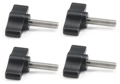 Immagine prodotto di 4 viti a brughetta in acciaio inossidabile, M6 x 18 mm