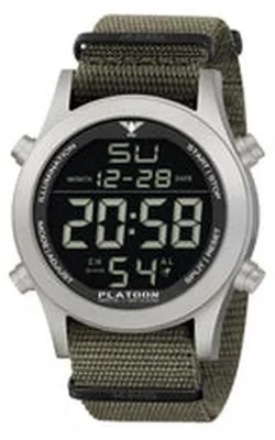 Produktbild von KHS - KHS.PLASD.NSGO - Armbanduhr - Platoon Steel Digital - Herren