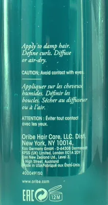 Immagine prodotto di Oribe Styling Hydration & Hold Curl Gloss 175ml - gel leggero per ricci