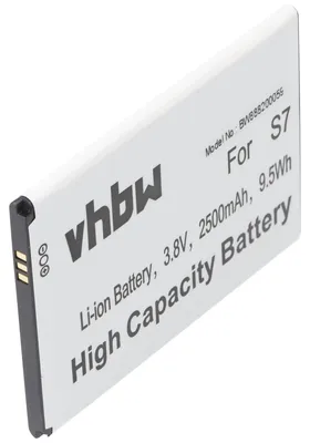 Obrázek produktu pro Li-Polymerová baterie - 2500mAh (3,8V) pro mobilní telefon Ulefone S7, smartphone, telefon