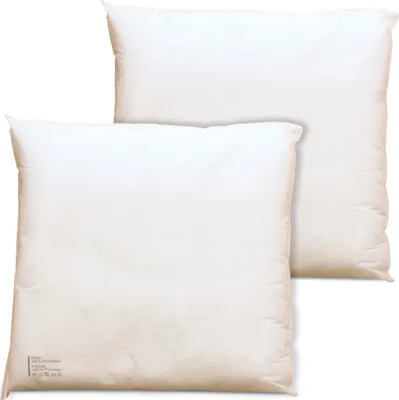 Produktbild von 2er Set Kissenfüllungen 40x40 cm weiche Innenkissen für Zierkissen