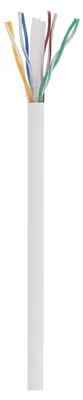 Produktbild von Q-Link UTP Ethernet Kabel CAT6 50 Meter - Netzwerkkabel 1000 Mbps - 250 MHz - LAN Kabel 26 AWG Verseilt - Weiß
