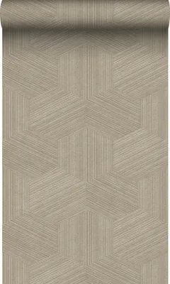 Produktbild von Origin Wallcoverings Tapete 3D-Muster Beige 50 x 900 cm