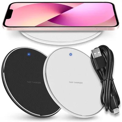 Produktbild von QI Schnell Ladegerät für Apple iPhone 17 16 16e Pro Max Air 15W Wireless Laden