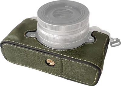 Zdjęcie produktu dla Przenośny futerał ochronny na aparat fotograficzny w stylu retro Uchwyt na aparat fotograficzny Torba z otwieranym dnem i paskiem na ramię do aparatu Nikon Z fc