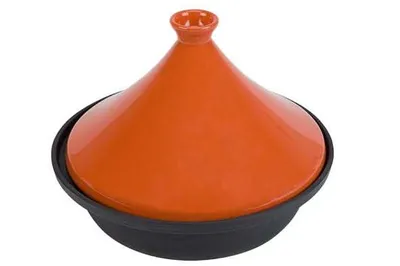 Image de Tajine Cosy & Trendy à induction - noir/orange - ø 30 cm