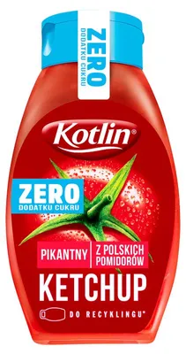 Produktbild von Kotlin Pikant Tomatenketchup ohne Zuckerzusatz, 420 g