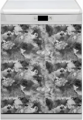 Produktbild von Magnet für Spülmaschine Abwaschbar 60x80 cm Magnet für Spülmaschine Magnetmatte Nachbildung - Dunkle Wolken