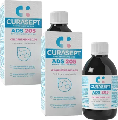 Produktbild von 2x 200ml Curasept Mundspülung ADS 205
