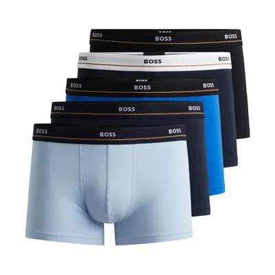 Produktbild von Boss Essential Trunk Boxershorts Herren (5er Pack)