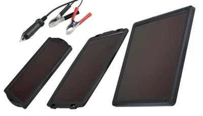 Obrázek produktu pro 4,5 W solární panel pro udržovací nabíjení 12V baterií v autě, karavanu, lodi