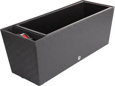 Produktbild von Supreme selbstbewässernder Pflanzkübel anthrazit Länge 50 cm